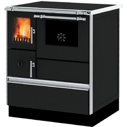 Alfa Plam Dominant 70 Black Ατσάλινη Ξυλόσομπα με Φούρνο 6.3kW