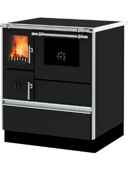 Alfa Plam Dominant 70 Black Ατσάλινη Ξυλόσομπα με Φούρνο 6.3kW