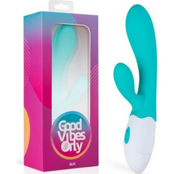 Good Vibes Only Blis Δονητής Rabbit 20cm Πράσινος