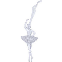 ΣΤΟΛΙΔΙ ΠΛΑΣΤΙΚΟ ΜΠΑΛΑΡΙΝΑ GLITTER ΔΙΑΦΑΝΗ 14cm