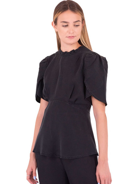 ICHI 'BESTO' TENCEL ΜΠΛΟΥΖΑ ΓΥΝΑΙΚΕΙΑ 20114102-194008 (194008/BLACK)