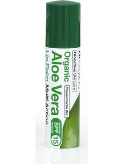 Dr. Organic Aloe Vera Lip Balm SPF15 5.7ml