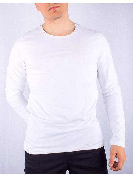 GNIOUS T-SHIRT ΜΕ ΛΑΙΜΟΚΟΨΗ ΚΑΝΟΝΙΚΗ ΓΡΑΜΜΗ