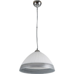 ARlight GA 1147/34 SL Κρεμαστό Φωτιστικό Οροφής Μονόφωτο E27 Ασημί