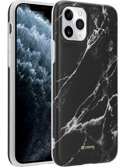 Crong Marble Back Cover Black (iPhone 11 Pro)