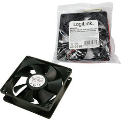 LogiLink FAN103 Case Fan 120mm με Σύνδεση 4-Pin Molex Black