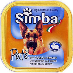 Monge Simba Adult Pate with Chicken & Liver 150gr