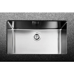 Fortinox Squadro 28077 Υποκαθήμενος Νεροχύτης Inox Ματ 75x44cm
