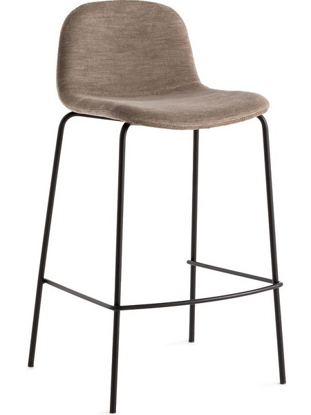 Καρέκλα μπαρ με νερά στην ύφανση Μ56xΠ53xΥ97cm