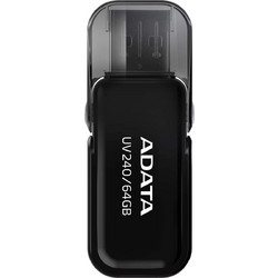 Adata UV240 64GB USB Stick 2.0 με USB-A Μαύρο