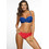 Marko Bikini Set με Ενίσχυση Κόκκινο Navy Μπλε M-576-143768
