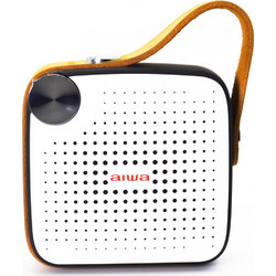 Aiwa BS-100 Ηχείο Bluetooth 4W με Ραδιόφωνο Μαύρο Λευκό