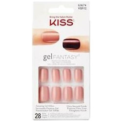 KiSS Gel Fantasy Nails Ribbons Square Tips Νυχιών 28τμχ