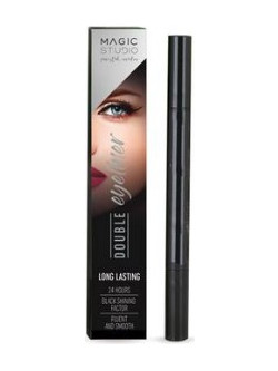 Folia Cosmetics Magic Studio Double Eyeliner Long Lasting Black