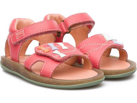 Camper Twins Παιδικά Πέδιλα για Κορίτσι Φούξια K800042-003