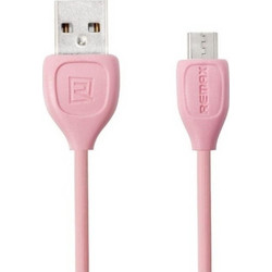 Remax Lesu RC-050m Data cable micro USB 1m - Pink (14334)