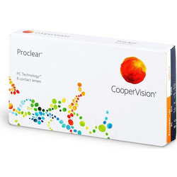 Cooper Vision Proclear Spheric Μηνιαίοι Φακοί Επαφής Υδρογέλης 6τμχ