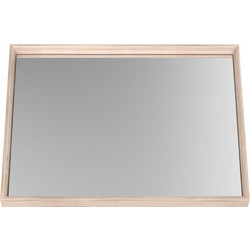 Καθρέπτης Νέος Solo, 80x3x59, με MDF Κορνίζα, Σονόμα, TO-SOLO80