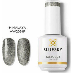 Bluesky Color UV Gel AW2024P Himalaya Glitter Ημιμόνιμο Βερνίκι Νυχιών 15ml