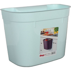 Καλάθι αχρήστων πλαστικό κρεμαστό 27x16.5x21cm Βεραμάν