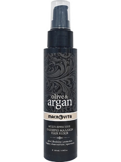 Macrovita Olive & Argan Multi-Effective Hair Elixir Argan Λάδι Μαλλιών 100ml