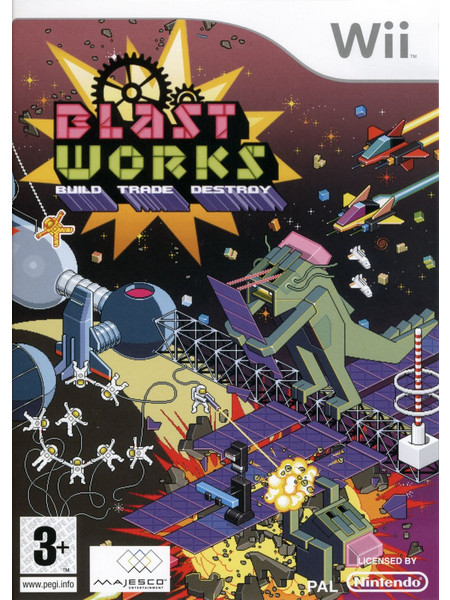 Blast Works Build Trade Destroy Wii