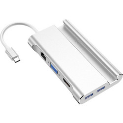 7 In 1 Type C To HUB Smart Dock PD charging HW-TC20 (Κωδ. 1-DOCK002)