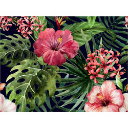 Contento Matteo Σουπλά Βινυλίου 40x30 Natural Tropical Black