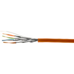 Nexans U/FTP Cat.6a Καλώδιο Δικτύου Ethernet 1m Orange N10GUF4