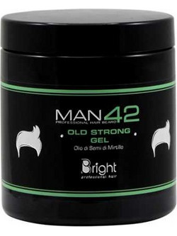 Man42 Old Strong Gel Μαλλιών Ανδρικό Δυνατό Κράτημα 250ml