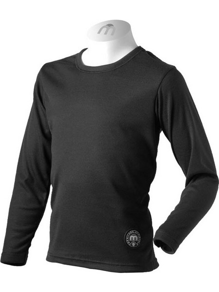 MICO 2775 Kids long sleeves Base layer shirt - Black