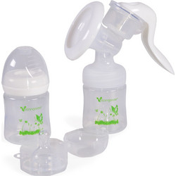 Cangaroo Delicate Μονό Χειροκίνητο Θήλαστρο Χωρίς BPA 120ml