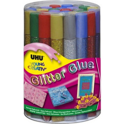 ΚΟΛΛΑ UHU GLITTER 20ml 1ΤΕΜ. 39051