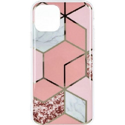ΘΗΚΗ ΣΙΛΙΚΟΝΗΣ FORCELL MARBLE COSMO ΓΙΑ IPHONE 12 - ΣΧΕΔΙΟ 2
