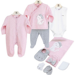 Bi Baby Σετ βρεφική προίκας μωρού CUTE PINK (63161) ΡΟΖ