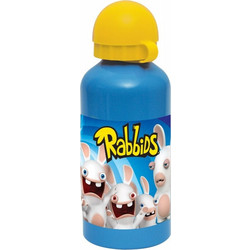 Gim Rabbids Παιδικό Μπουκάλι Αλουμινίου BPA Free Μπλε 500ml