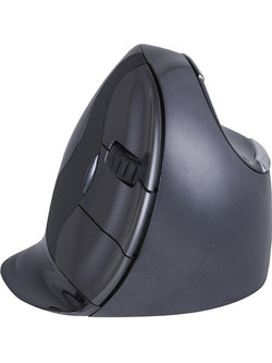 BakkerElkhuizen Evoluent D Ασύρματο Ποντίκι Εργονομικό Vertical Black