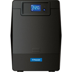 Tescom Leo LCD 850AP UPS Line Interactive 850VA 480W με 2 Πρίζες Schuko