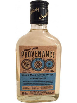 Douglas Laing Provenance Bunnahabhain Ουίσκι Single Malt 10 Ετών 46% 200ml