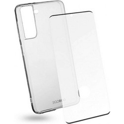 Θήκη & Γυαλί Προστασίας Για Galaxy S21 (Σετ 2Τμχ) SS21TPUTRANGL Clear Egoboo