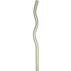 Καλαμάκι Γυάλινο 6-60-151-0040 20cm Green Click Γυαλί