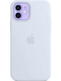 Apple Silicone MagSafe Back Cover Cloud Blue (iPhone 12 / 12 Pro)