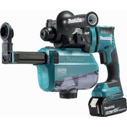 Makita DHR182RTWJ Περιστροφικό Σκαπτικό Πιστολέτο Μπαταρίας 18V με 2 Μπαταρίες και SDS Plus
