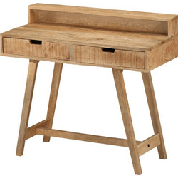 vidaXL Γραφείο Μασίφ Ξύλο 100x90x45cm 328269