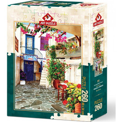 Puzzle Art Puzzle HeiDi Στο Προαύλιο με Τα Λουλούδια 260 Κομμάτια