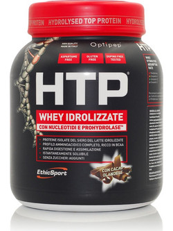 EthicSport HTP Whey Idrolizzate Chocolate Πρωτεΐνη Ορού Γάλακτος Γράμμωσης Χωρίς Γλουτένη 750gr
