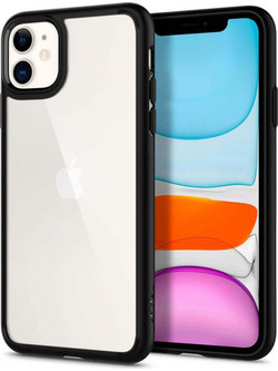 Spigen Ultra Hybrid Back Cover Matte Black (iPhone 11)
