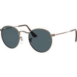 Ray-Ban RB3447 9230/R5 Ανδρικά Γυαλιά Ηλίου Τετράγωνα Μεταλλικά Καφέ με Μπλε Polarized Φακό