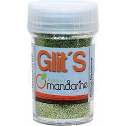 Σκόνη glitter Mandarine αλατιέρα 42510 md πράσινο ανοιχτό 14gr