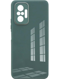 Θήκη TPU & Glass inos Xiaomi Redmi Note 10 Pro/ 10 Pro Max CamGuard Πράσινο